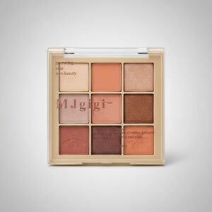 Igigi Eyeshadow Palette - Vibrant Warm Shades